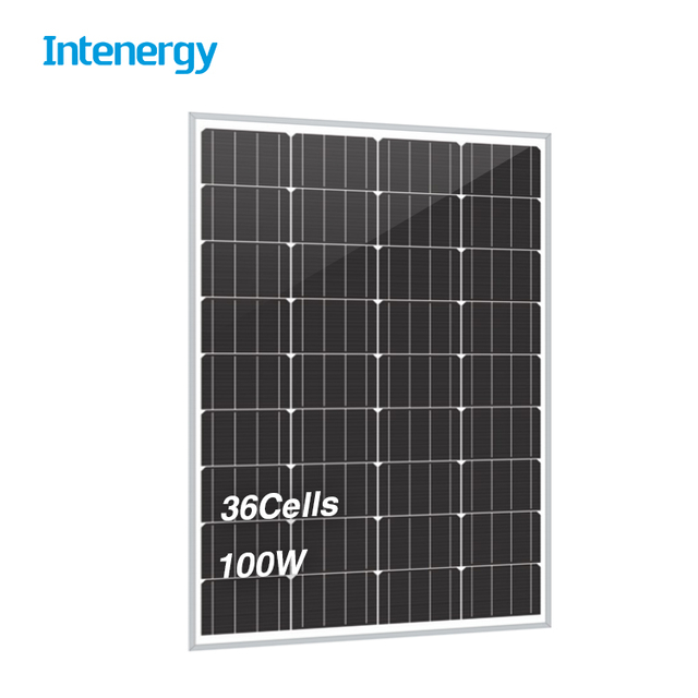 Intenergy High Quality 100W Solar Panels 100W PV Panel Is 100W Small Solar Panel For Solar System