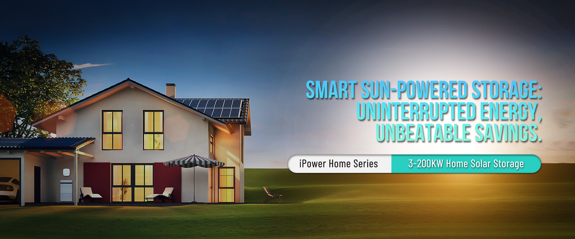 iPower Home solar storage system