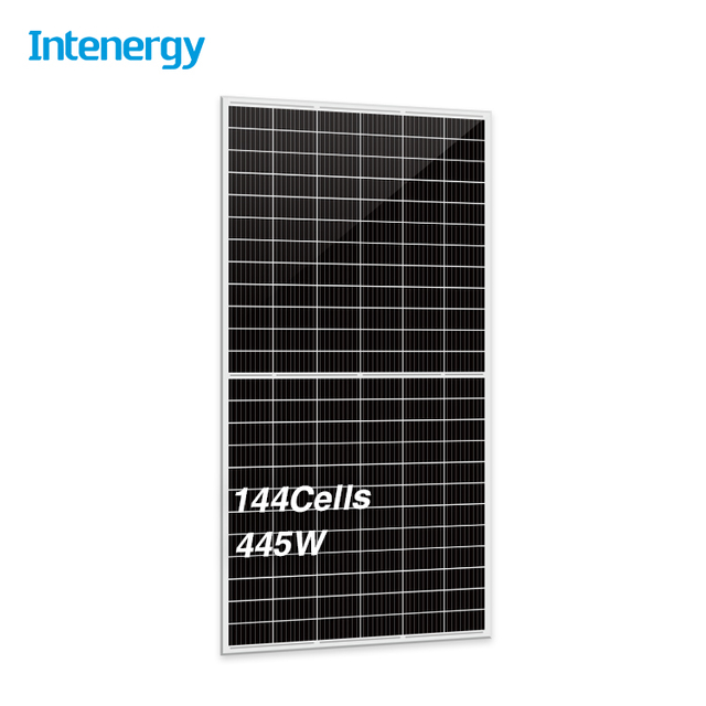 Intenergy Perc PV Module 440W 445W 450W Half Cell Mono Solar Panel 144 Cell For Electricity