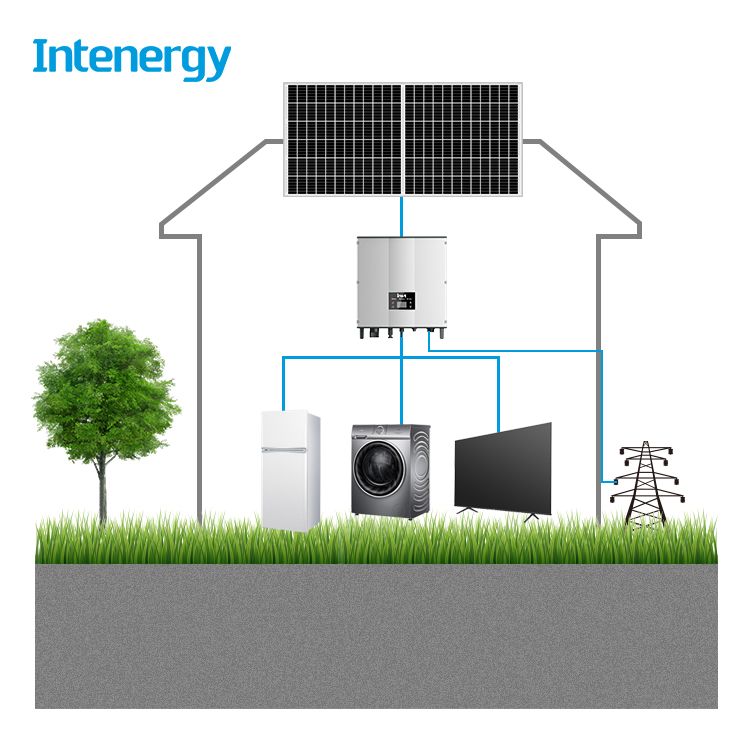 Intenergy 3000w on grid solar power system 3kw for home use