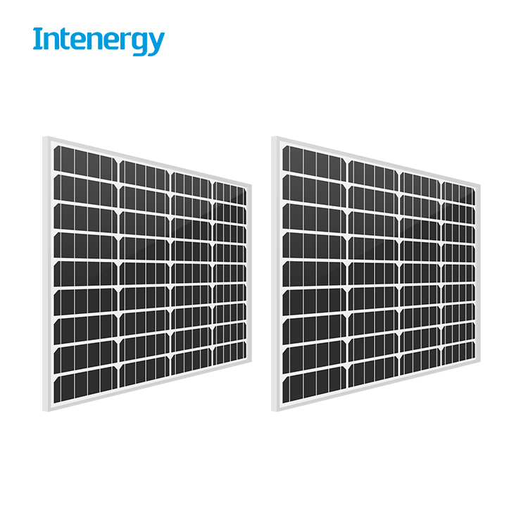 Intenergy Latest Customized 50 Watt Monocrystalline Solar Panels 