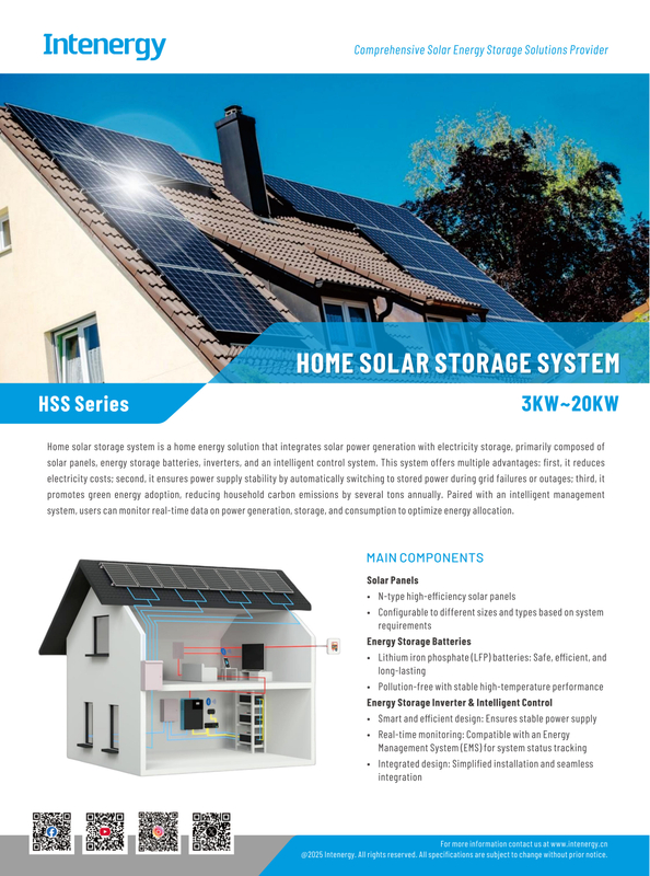 Home solar storage system-3KW~20KW