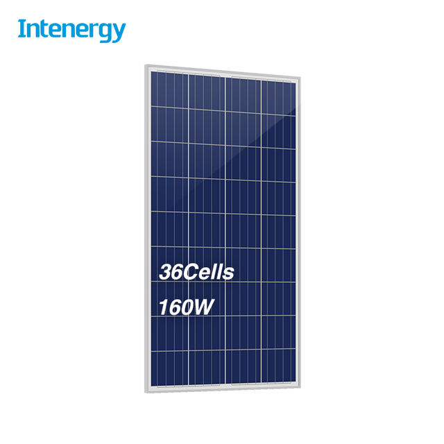 Intenergy High Quality160 watt mini solar panel 160w poly solar panels for solar street light