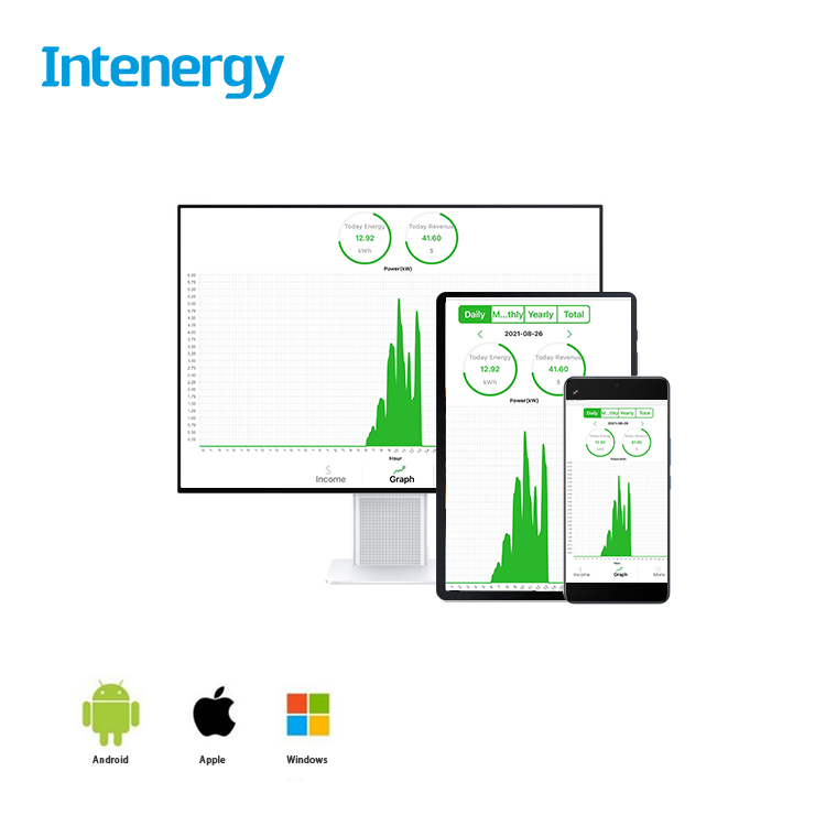 Intenergy 3000w on grid solar power system 3kw for home use
