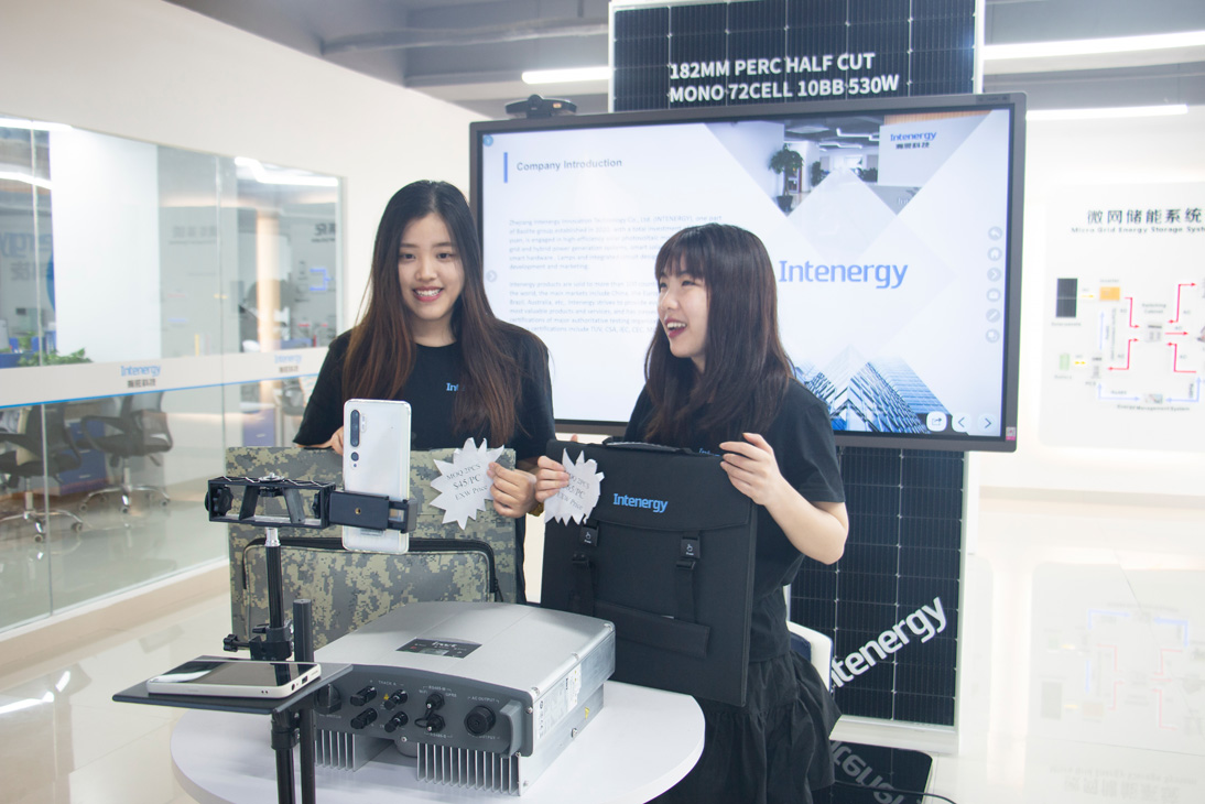 Intenergy attended Alibaba Online Trade Show